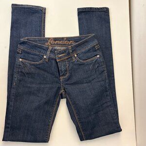 BONGO London dark blue skinny jeans